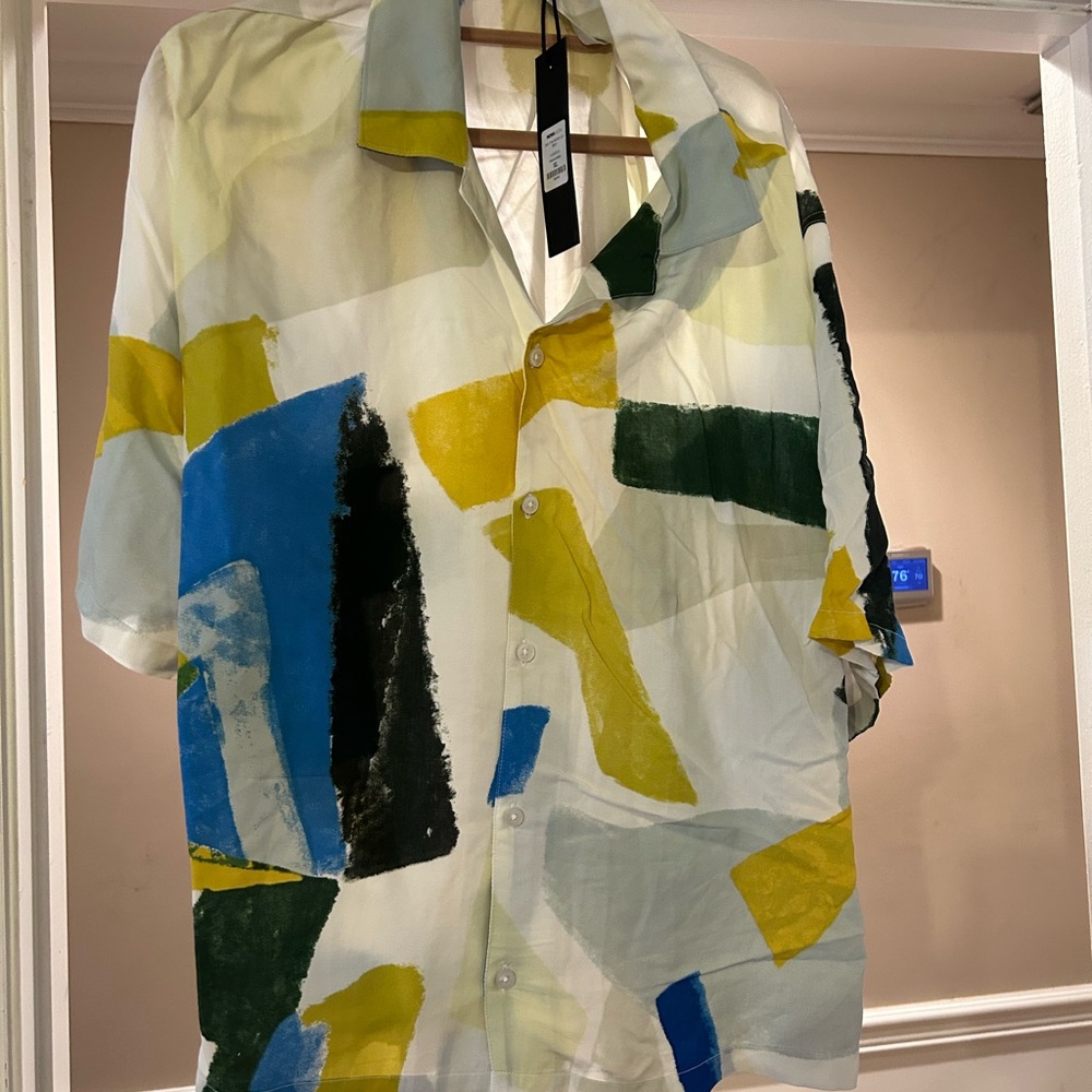 Abstract Patterned Kimono Jacket - Picture 4 of 4